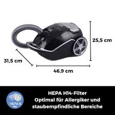 l'aspirateur fakir black vac power ts 790 avec sac gris/noir l'aspirateur fakir black vac power ts 790 avec sac gris/noir
